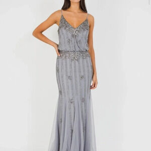 Maxi Keeva Dress in  blue